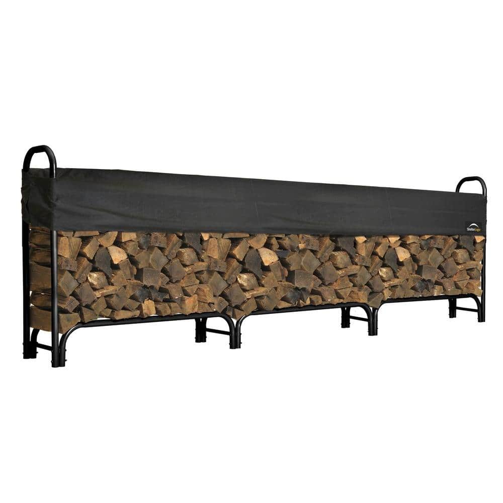ShelterLogic 12 ft. Firewood Rack with Cover90403 The