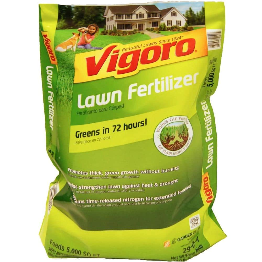 Vigoro 14.1 lb. 5M Lawn Fertilizer-52200-1 - The Home Depot