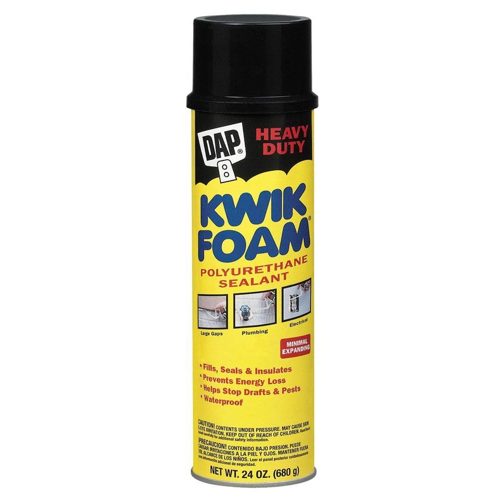 DAP KWIK FOAM 24 oz. Polyurethane Insulating Foam Sealant (12-Pack