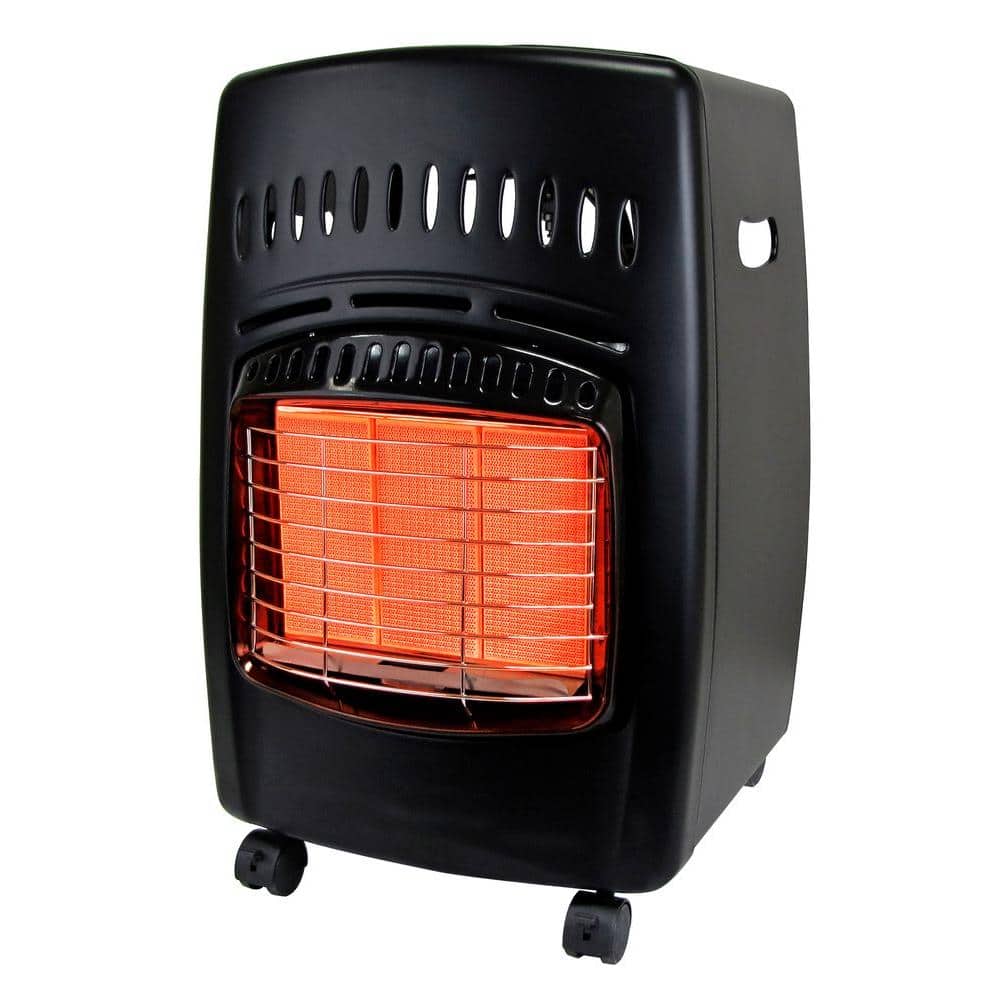 How can you troubleshoot a portable indoor heater?