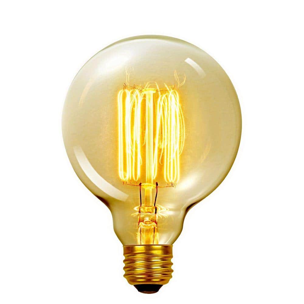... Vintage Edison Vanity Tungsten Filament Light Bulb - Antique Edison