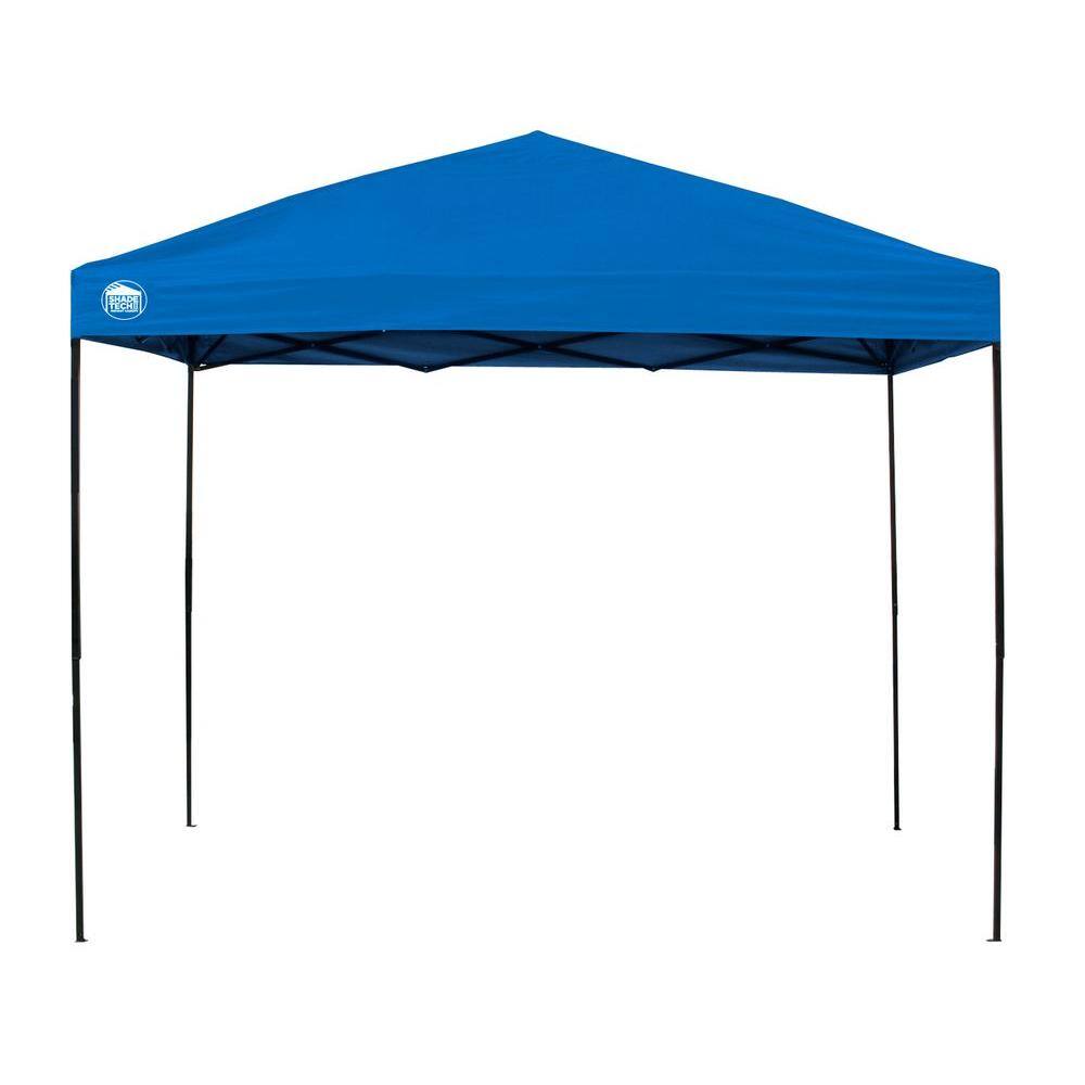 Shade Tech ST100 10 ft. x 10 ft. Blue Instant Canopy-157379 - The Home ...