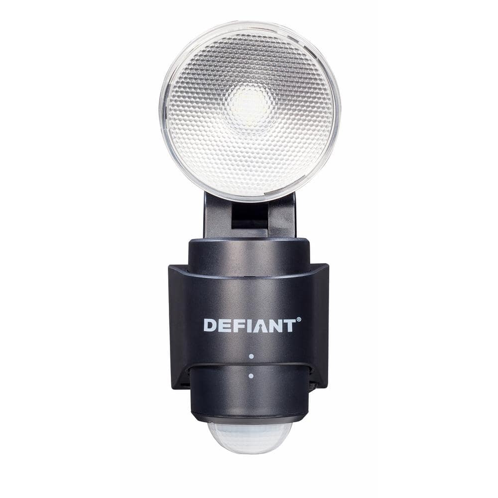 How do you install Defiant outdoor security lighting?