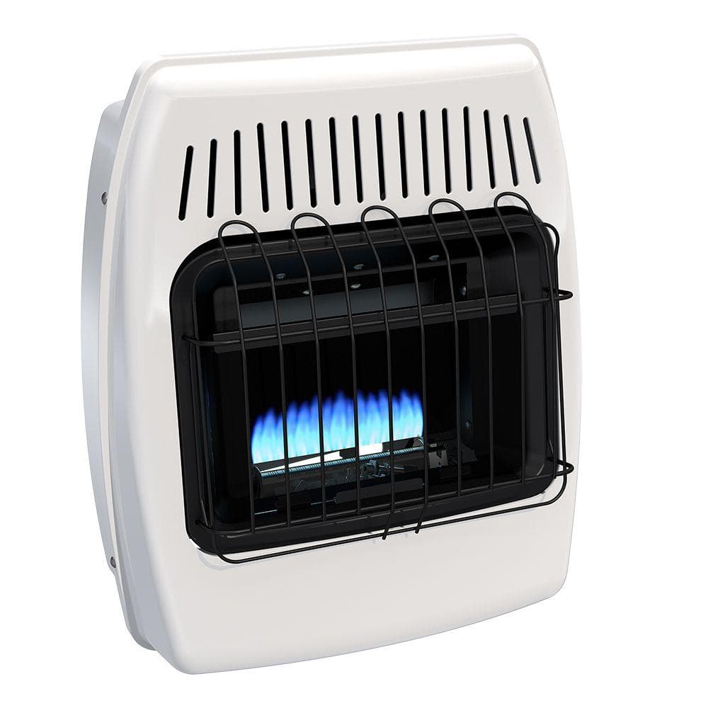 DynaGlo 10,000 BTU Blue Flame Vent Free Natural Gas Wall HeaterBF10NMDG The Home Depot