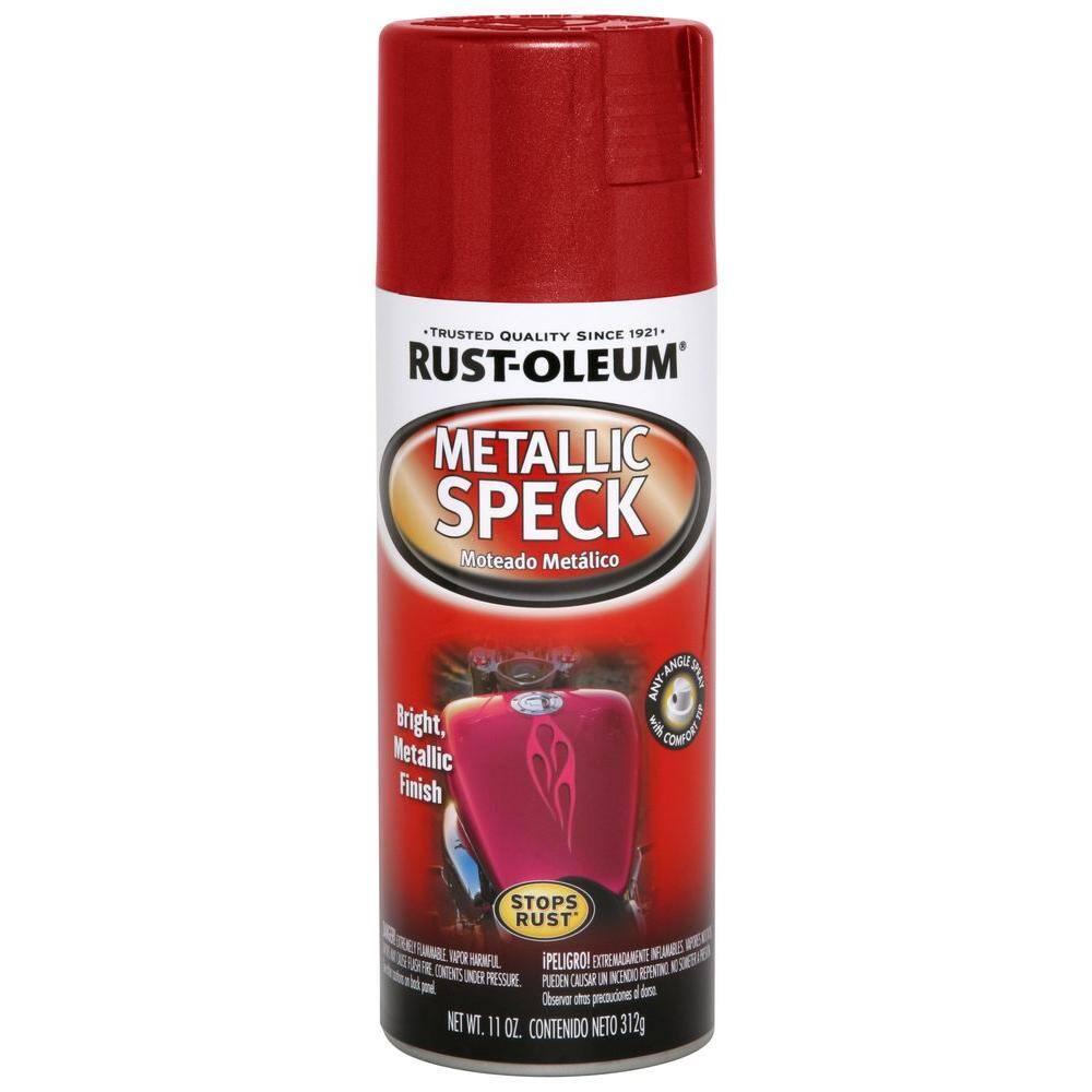 RustOleum Automotive 11 oz. Red Metallic Speck Spray