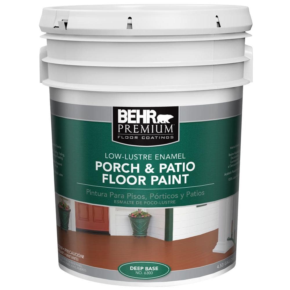 6300 Deep Low Lustre Interior/Exterior Porch and Patio Floor Paint