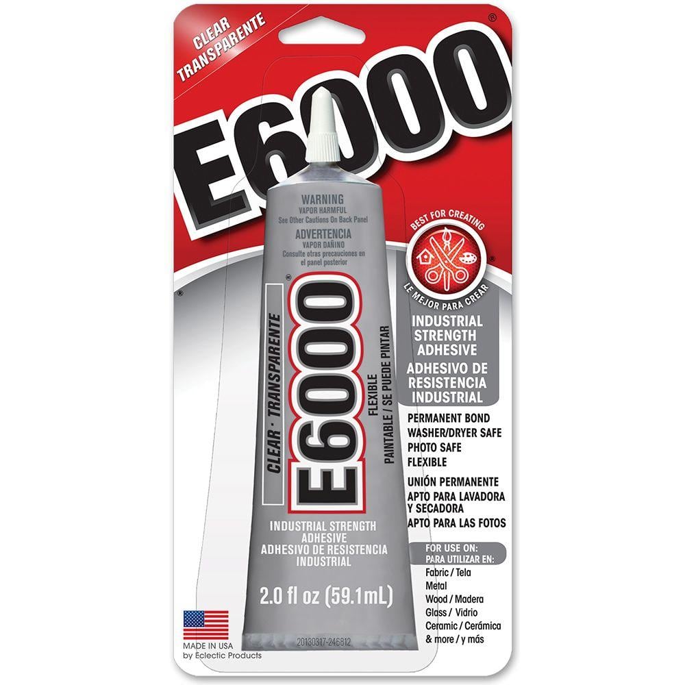 E6000 2 fl. oz. Clear Adhesive-237032 - The Home Depot