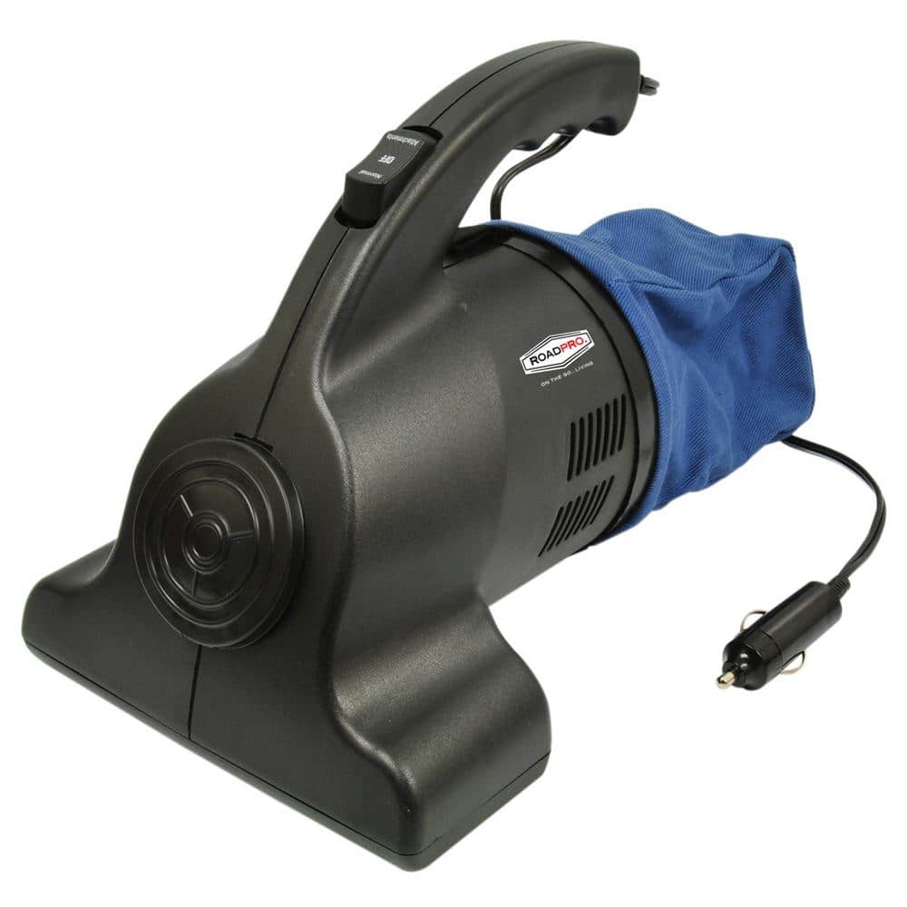 Roadpro 12 Volt Vacuum With Rotating Beater Bar Rpsc 813 The Home Depot