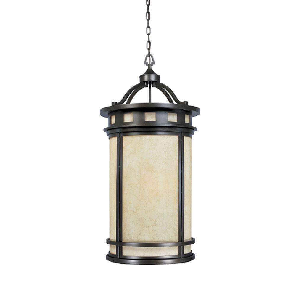 LightShow Hanging Attic Light with Rusted Look and Creepy Flickering Effect56875 The Home Depot