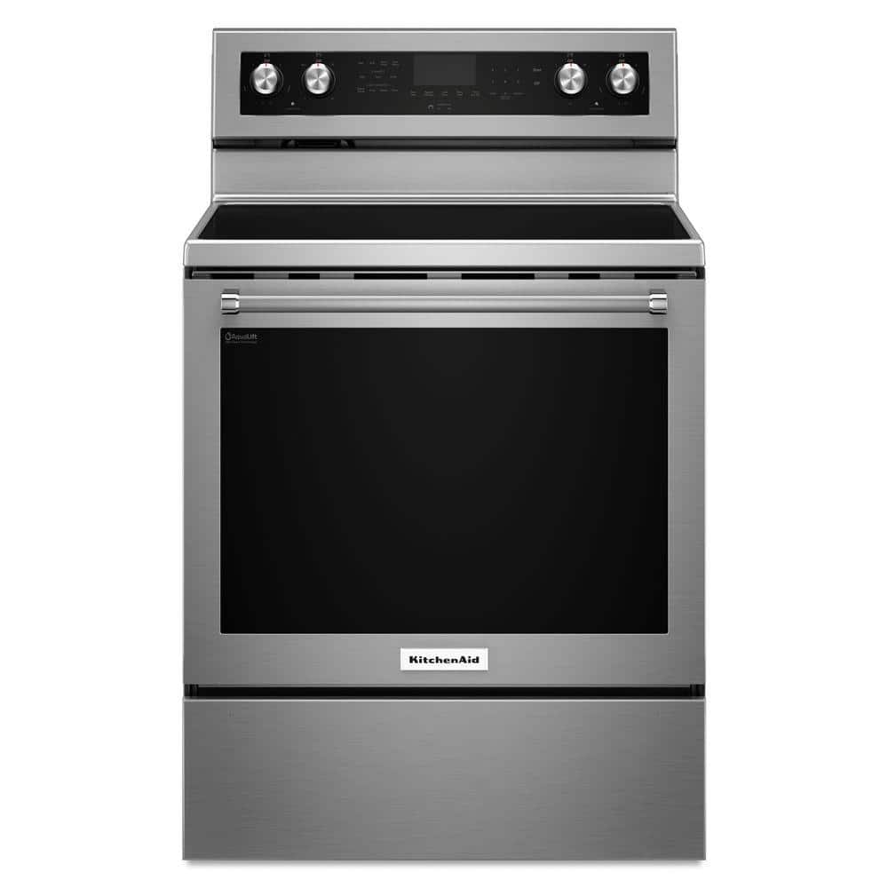 Electric Ranges - Ranges - Cooking - Appliances - The Home Depot - Electric Range with Self-Cleaning Convection Oven