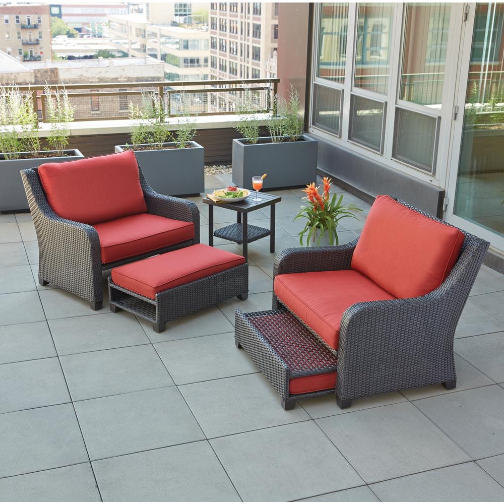 Hampton Bay Patio Furniture at Home Depot - Up to 75% off + free shipping