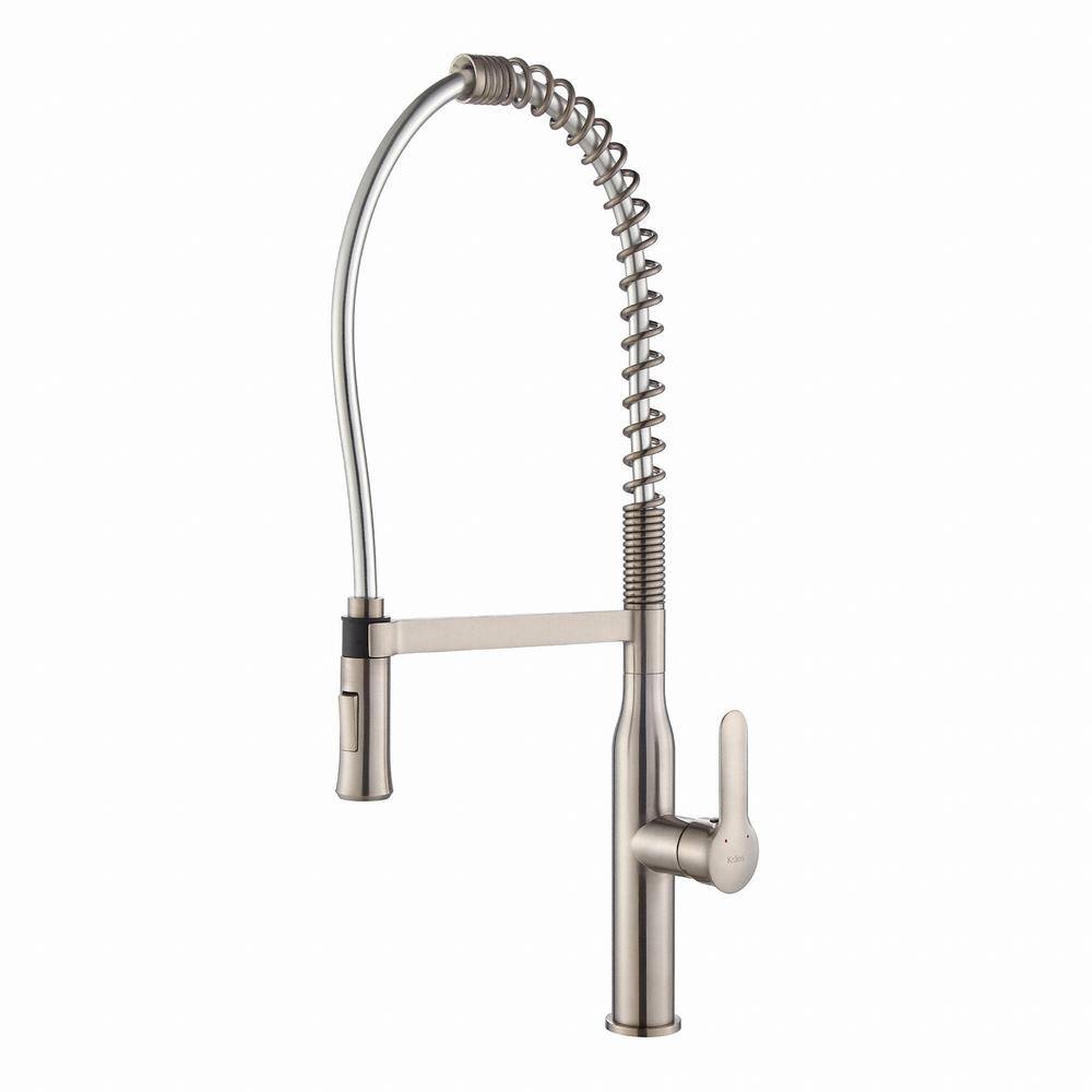 Kraus Nola Single Handle Commercial Style Kitchen Faucet With Dual inside Amazing Commercial Style Kitchen Faucets – the Top Reference