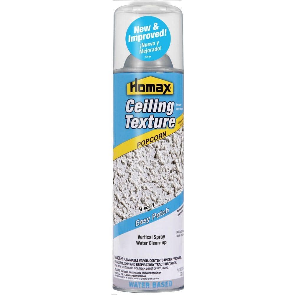 Homax 14 Oz Ceiling Popcorn Easy Patch Spray Texture 4094 The