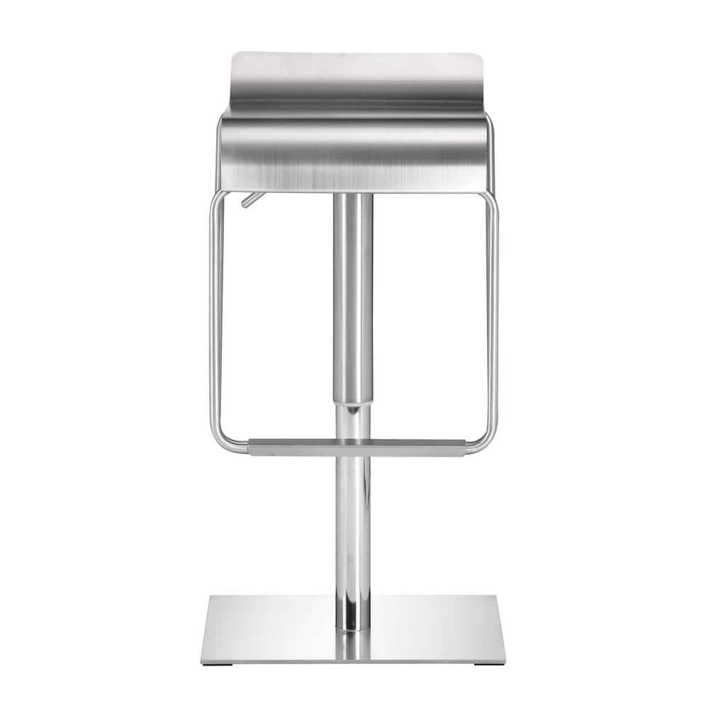 Brushed Stainless Steel Bar Stools