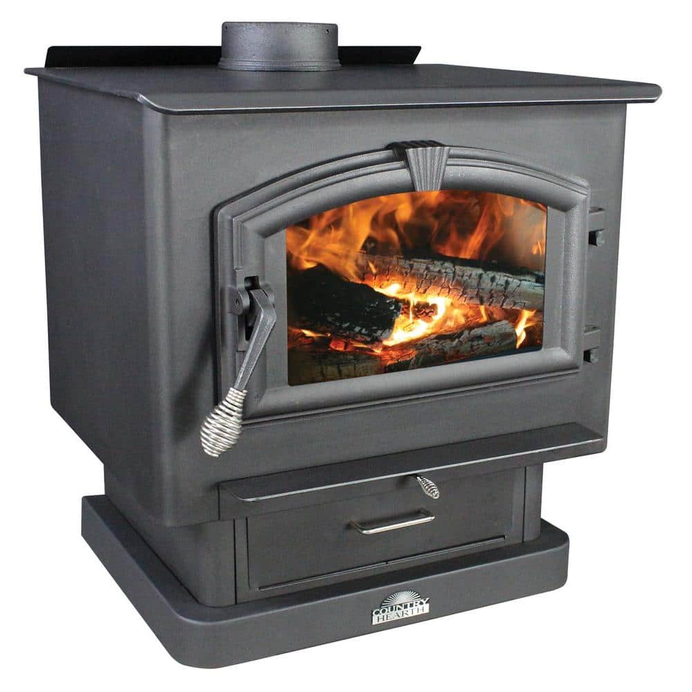 US Stove 2,500 sq. ft. EPA Certified WoodBurning Stove with Blower