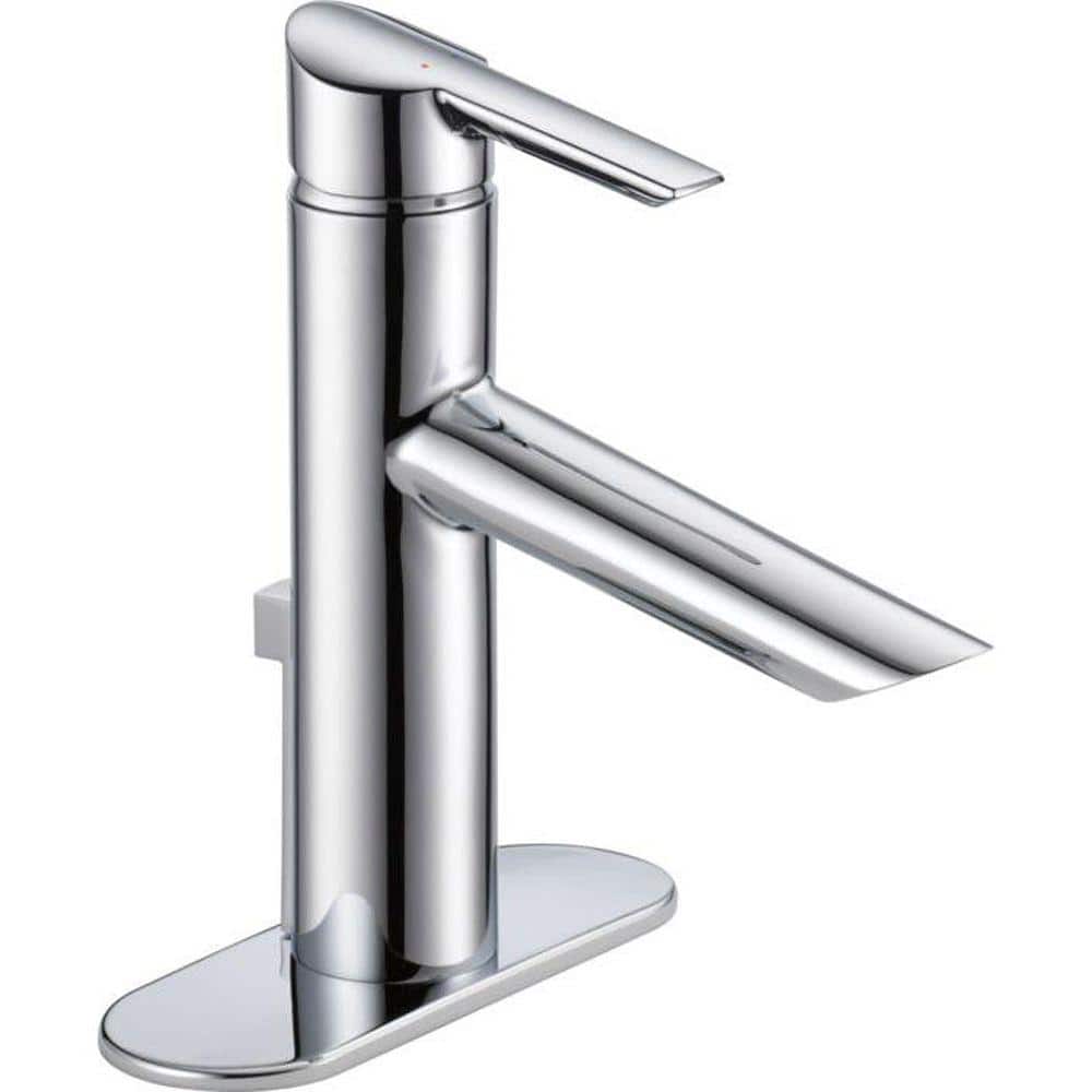Delta Compel Single Hole Single-Handle Bathroom Faucet ...