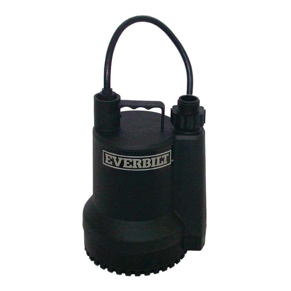 UPC 856594003930 product image for Everbilt Commercial Pumps 1/6 HP Submersible Thermoplastic Utility Pump SUP54-HD | upcitemdb.com