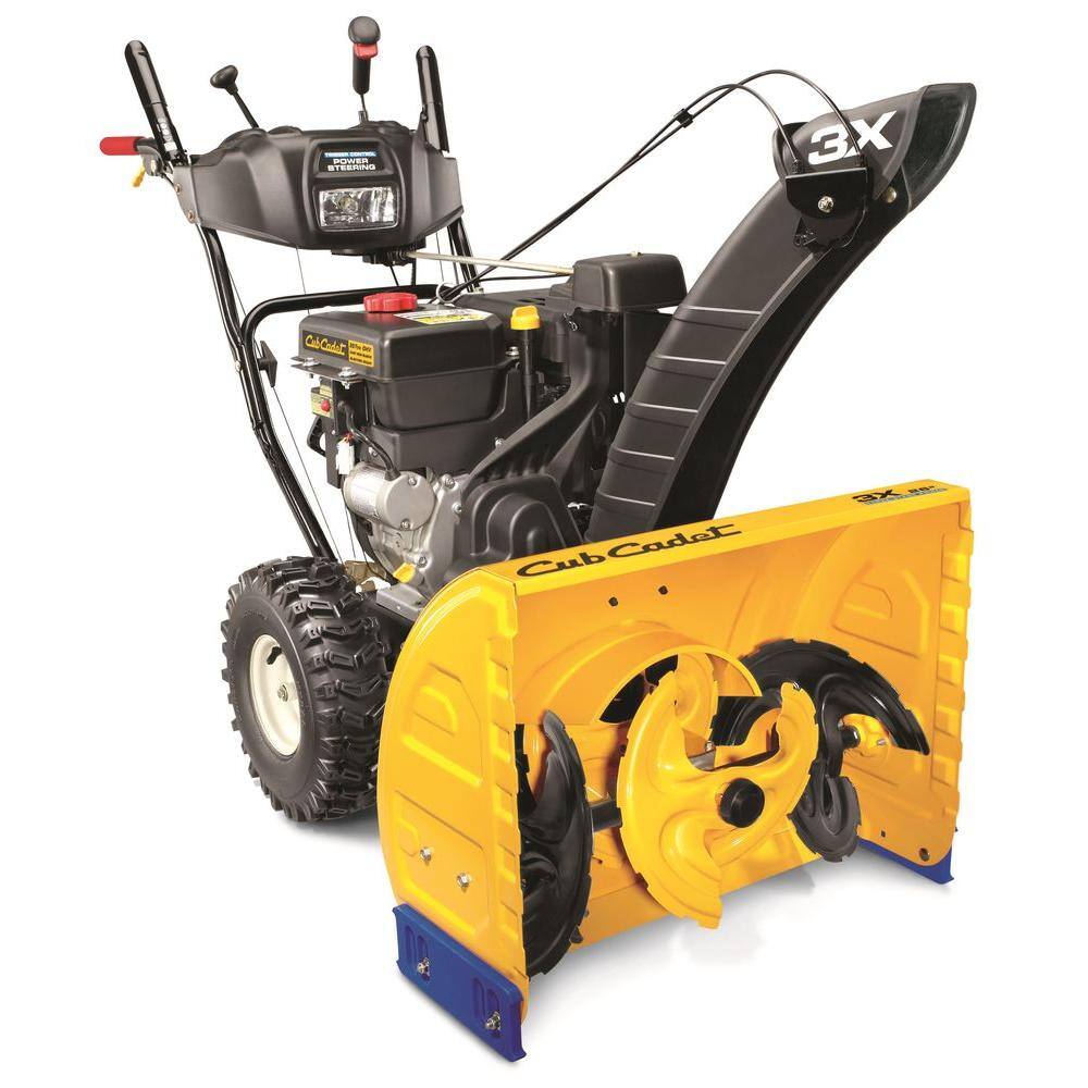 Cub Cadet 3X 26 357cc 3-Stage Electric Start Gas Snow Blower with Power Steering and Heated Grips (31BH55TA756)
