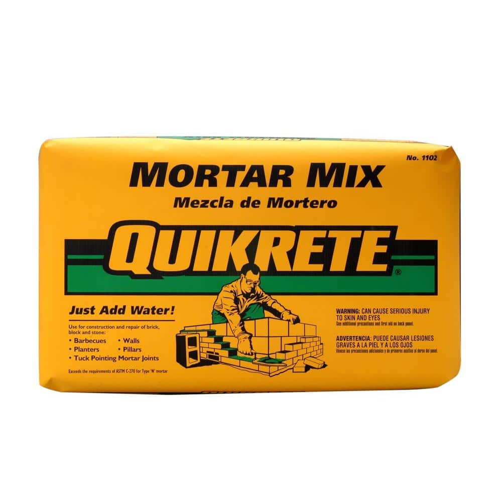 Quikrete 80 lb. Mortar Mix-110280 - The Home Depot