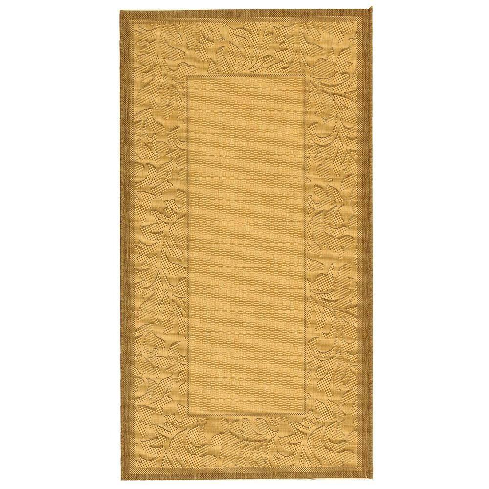 Safavieh Indoor/outdoor Area Rug: Safavieh Rugs Courtyard Natural/brown 2 Ft. 7 In. X 5 Ft., Natural