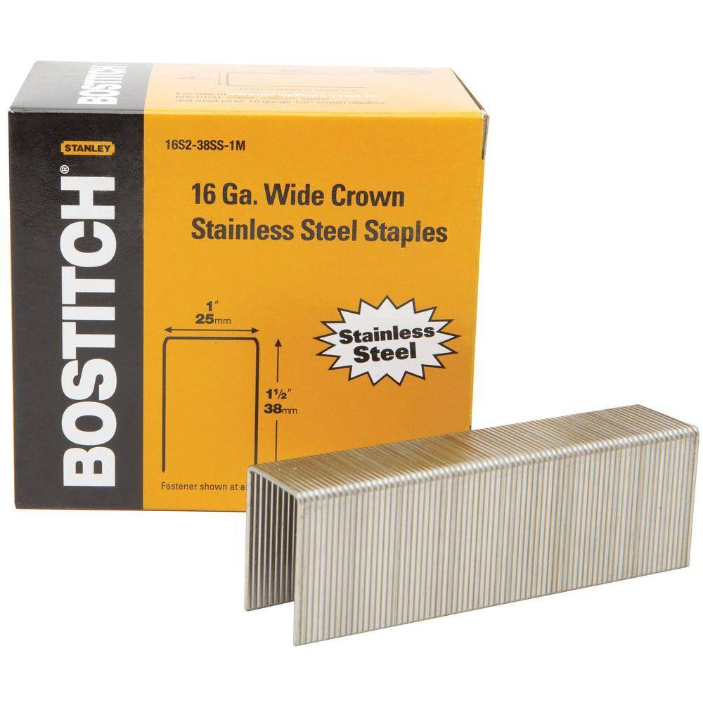 Stainless Steel Staples Home Depot