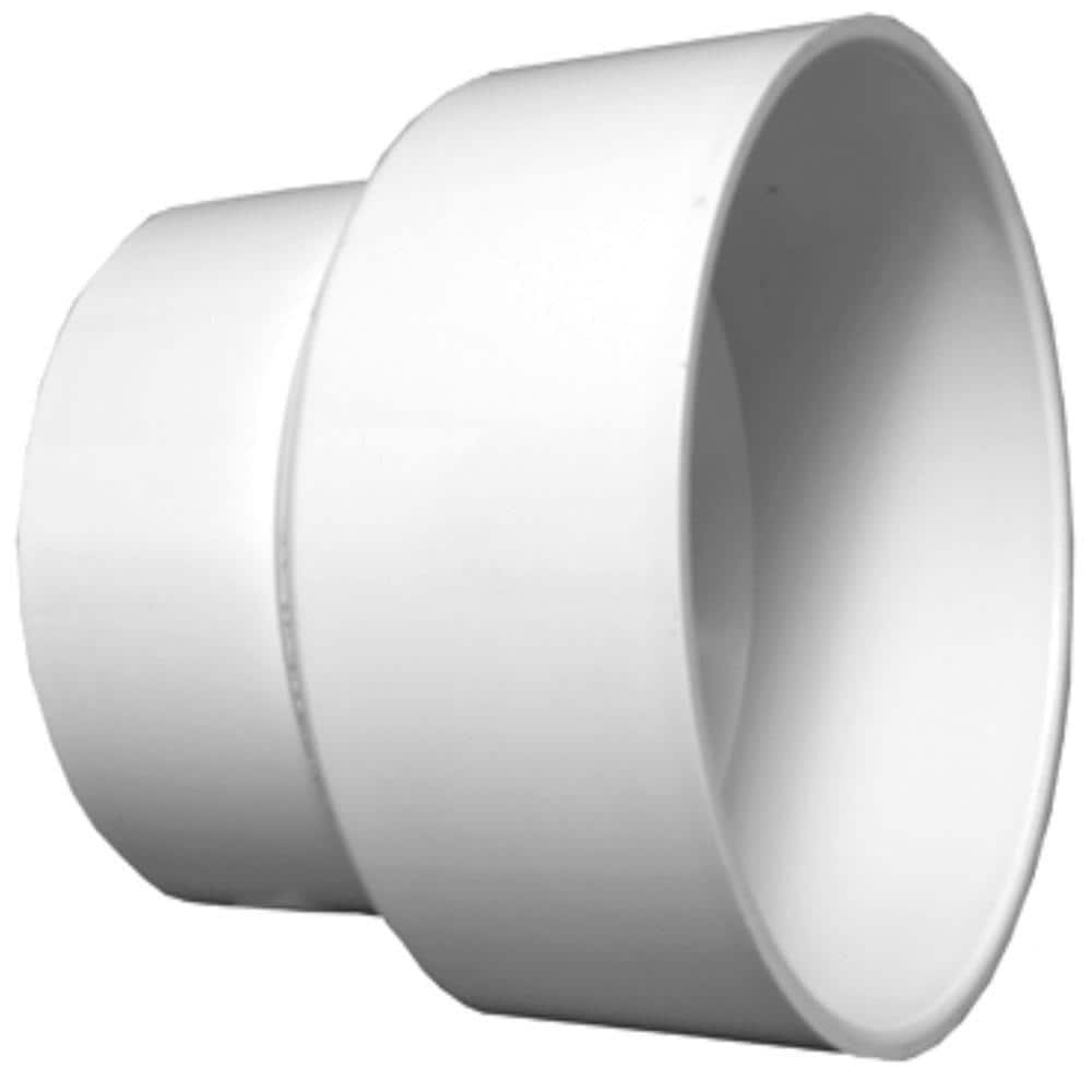 Charlotte Pipe 8 in. x 12 in. PVC DWV Pipe Increaser Reducer-PVC 00102 12 Inch To 8 Inch Duct Reducer