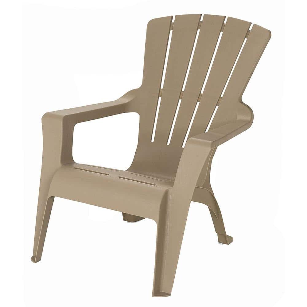 US Leisure Adirondack Mushroom Patio Chair-232983 - The Home Depot