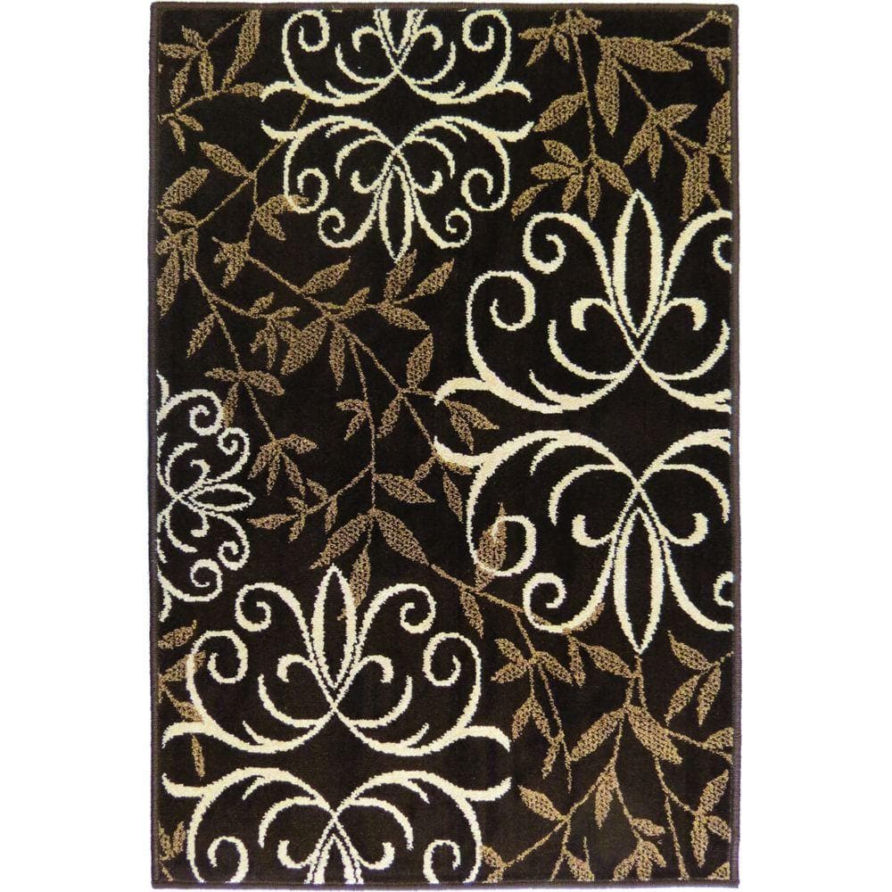 UPC 027794251111 product image for Contemporary Indoor/Outdoor Area Rug: Orian Rugs Rugs Fergie Chocolate 2 ft. 7 i | upcitemdb.com