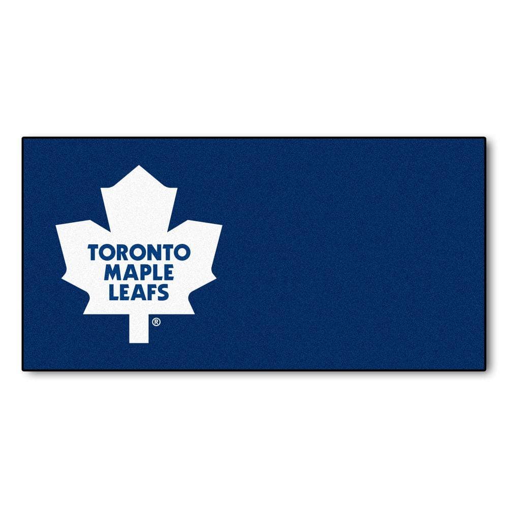 FANMATS NHL - Toronto Maple Leafs Navy Blue Pattern 18 in. x 18 in ...