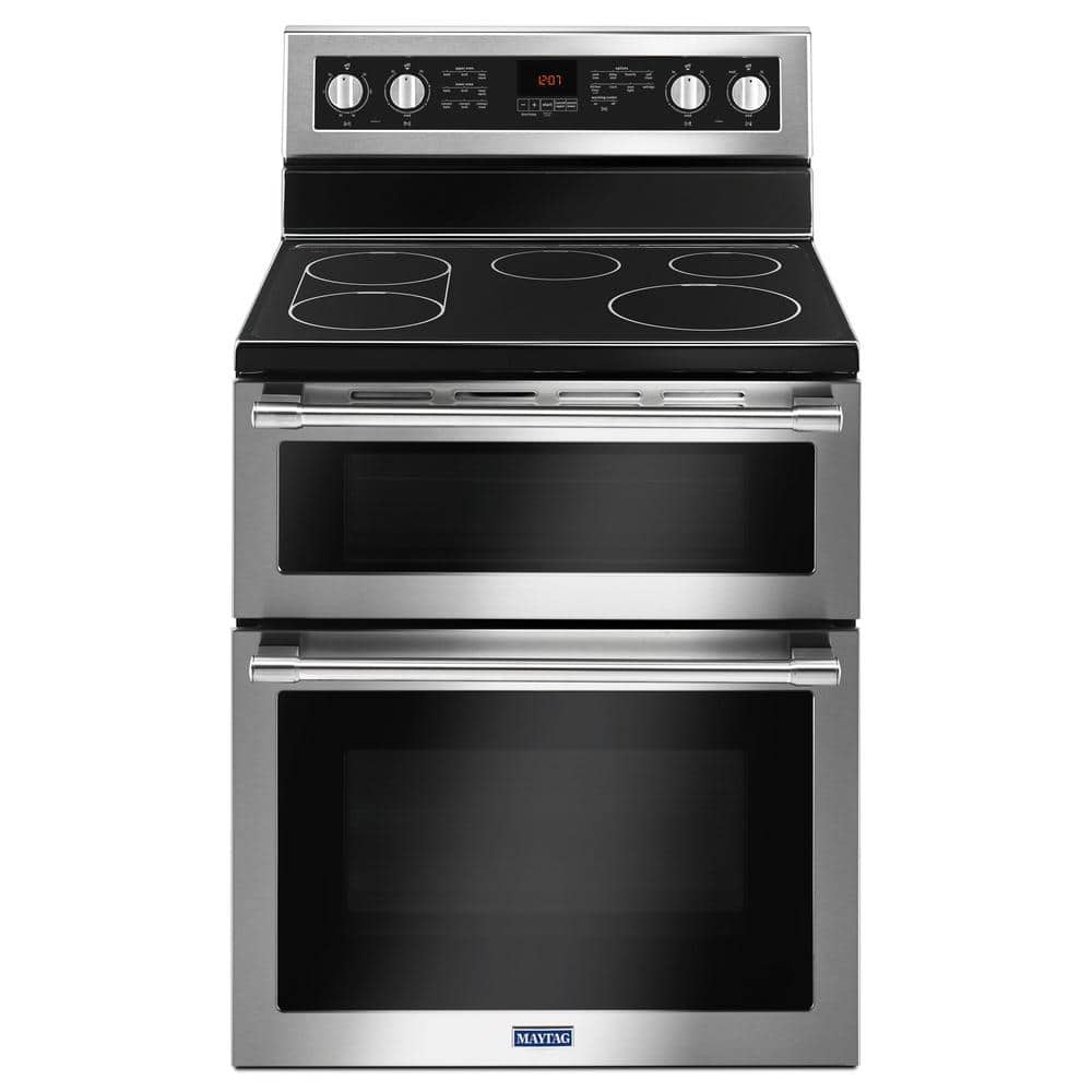 Whirlpool 6.7 cu. ft. Double Oven Electric Range with True Convection