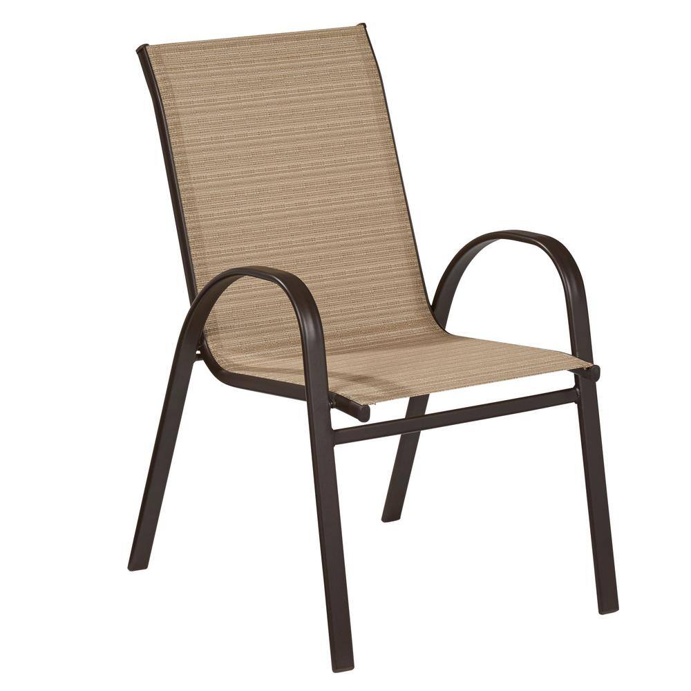 Sling Steel Stackable Patio Dining Chair Amazing Bedroom Living