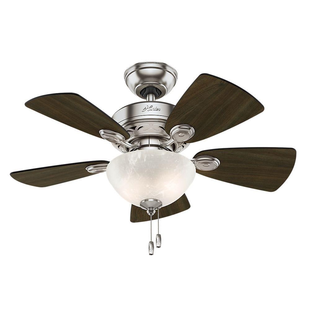 Hunter All Fan 3 Speed Fan/Light Dual Slide Ceiling Fan Control ...