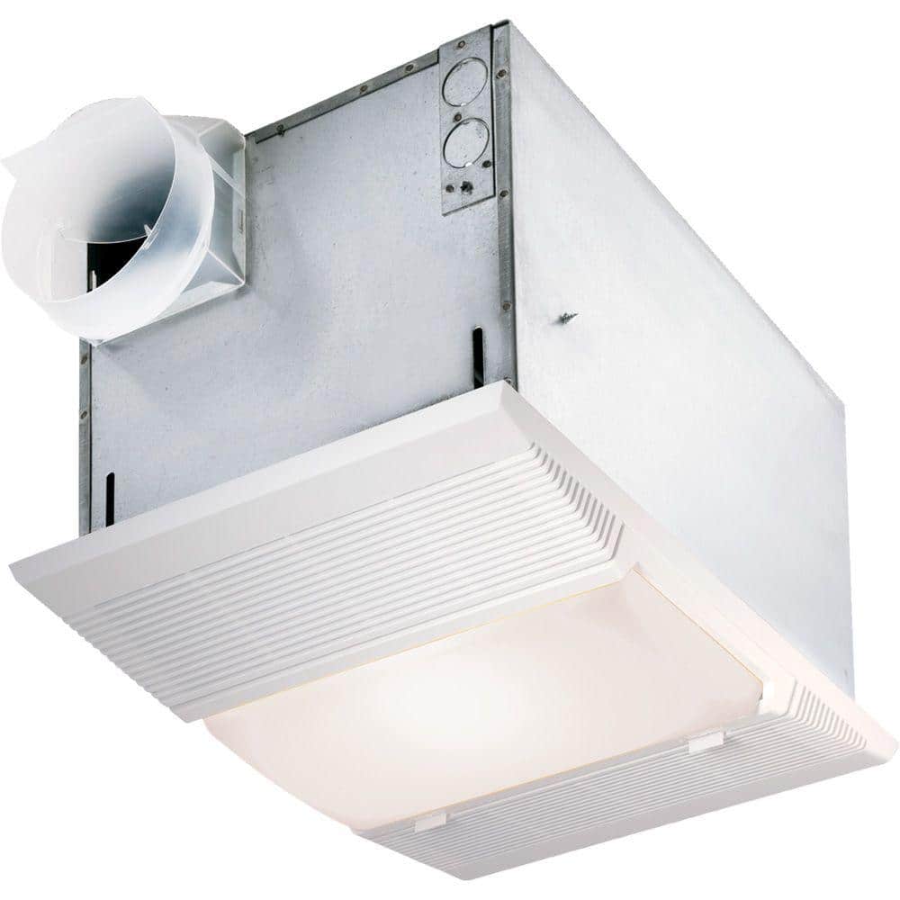 NuTone 70 CFM Ceiling Exhaust Fan with Night Light and Heater-9965 ...