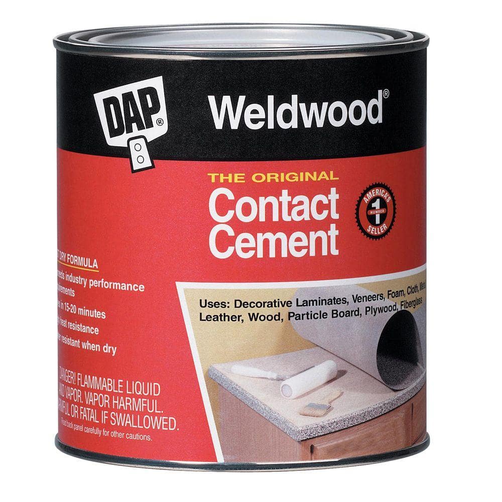 DAP Weldwood 128 fl. oz. Original Contact Cement-00273 - The Home Depot