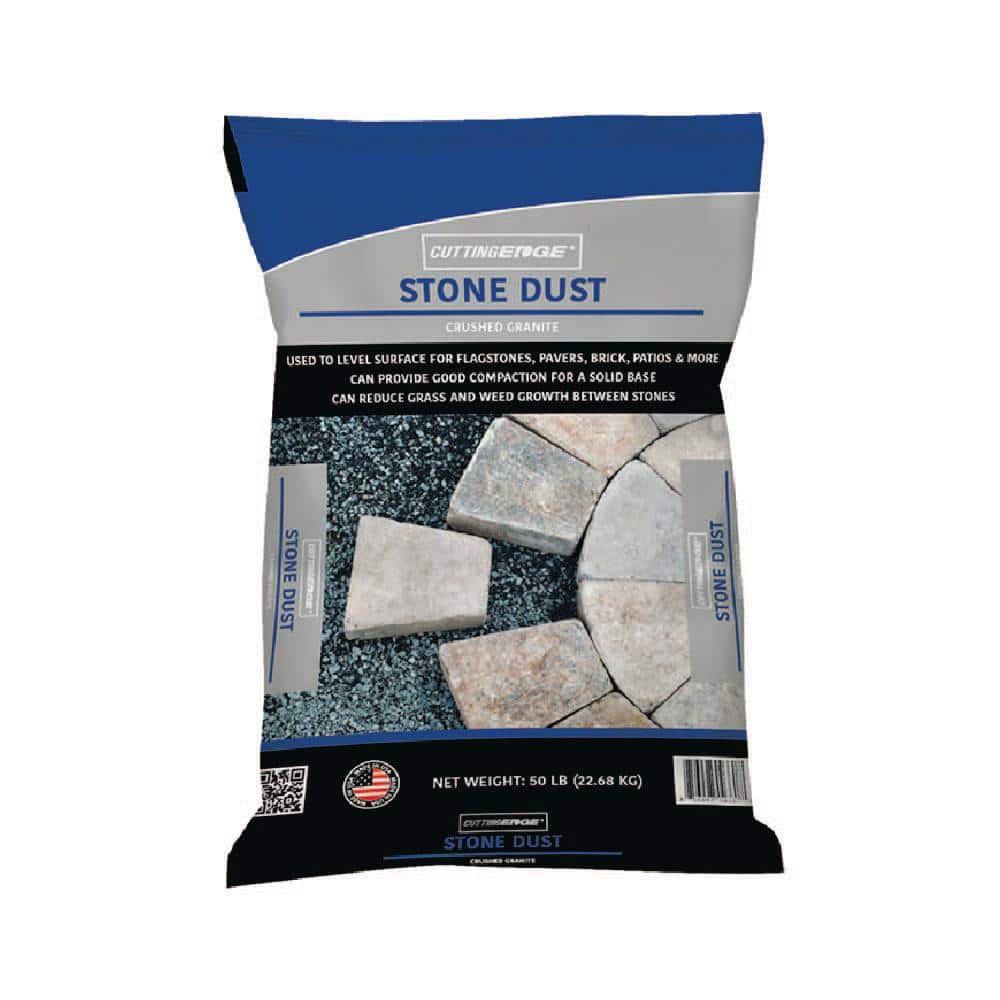 Cutting Edge 50 lb. Stone Dust - Crushed Granite-500501 - The Home Depot