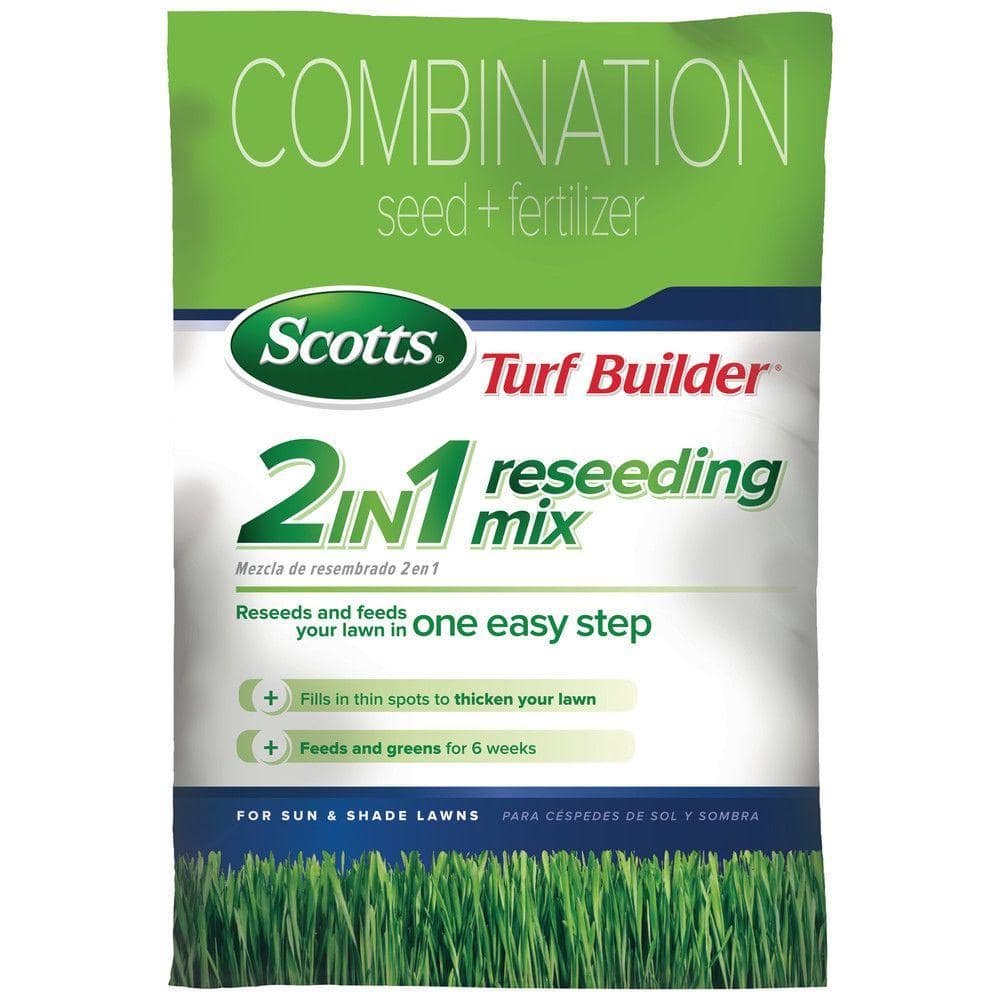 Scotts Turf Builder 2-in-1 Sun and Shade Reseeding Grass Mix Seed-18315