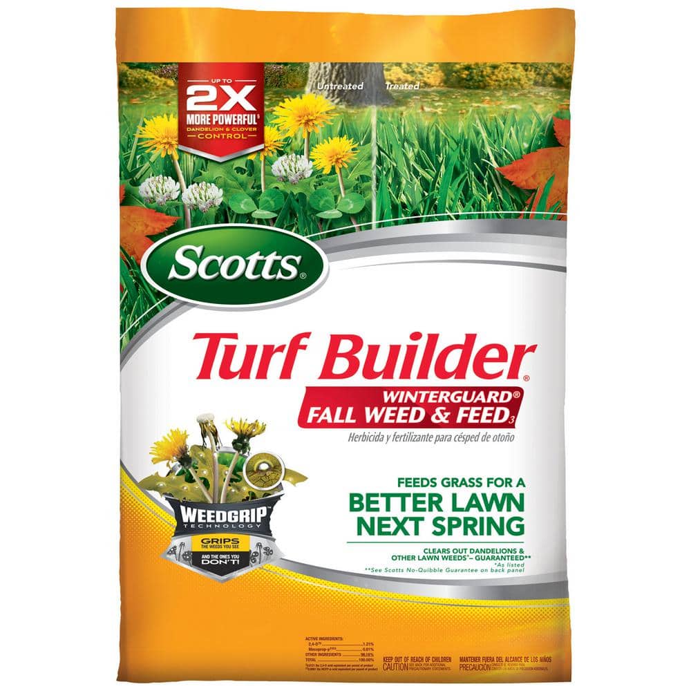 Scotts 5,000 sq. ft. Turf Builder Winterguard Fertilizer with Plus 2