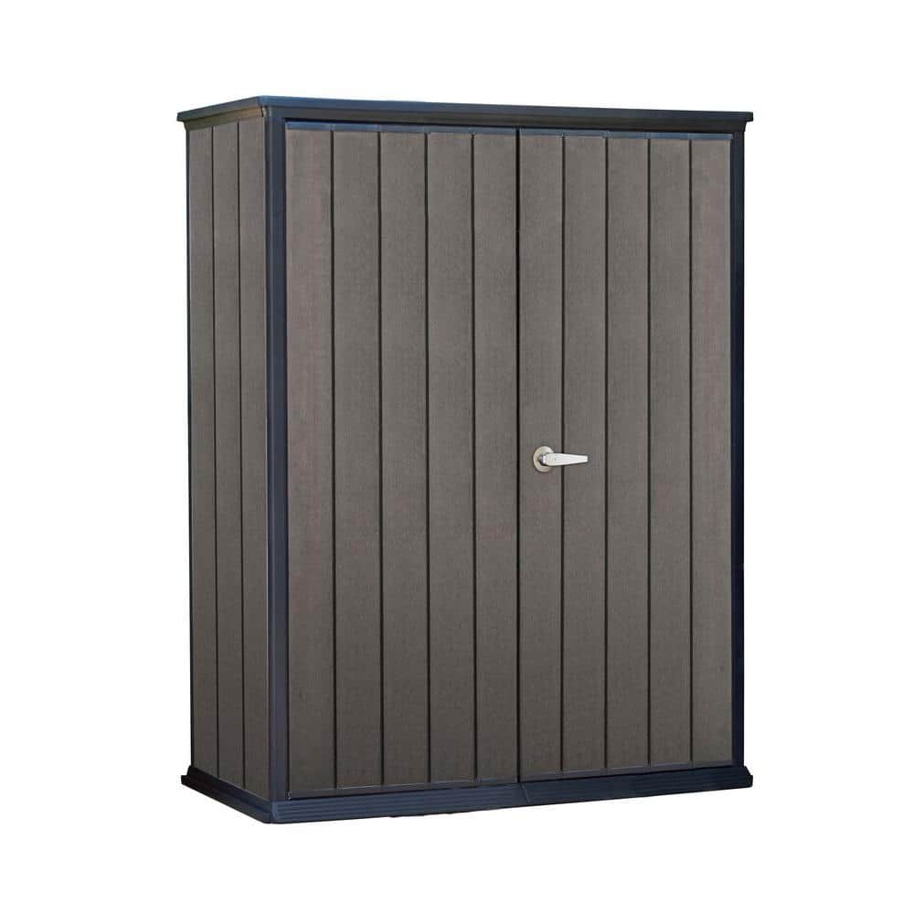 High Store 4.6 ft. x 2.5 ft. x 5.10 ft. Resin Vertical Storage Shed