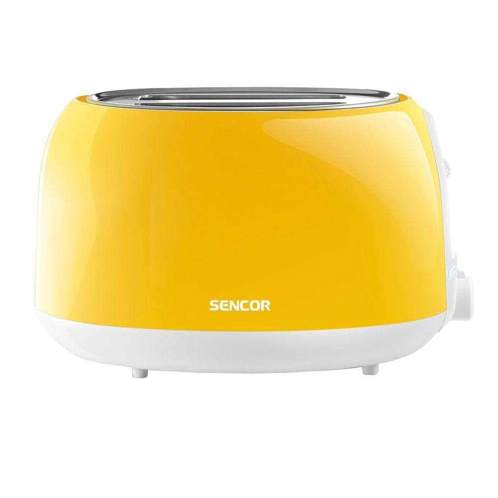 Sencor 2-Slice Solid Yellow Toaster-STS2706YL-NAA1 - The Home Depot
