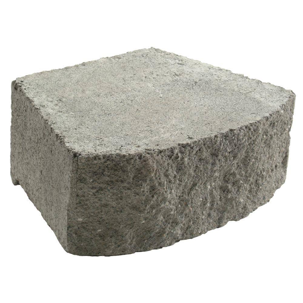 6 in. x 16 in. Concrete Garden Wall Blocks-M0616MANO001 - The Home Depot