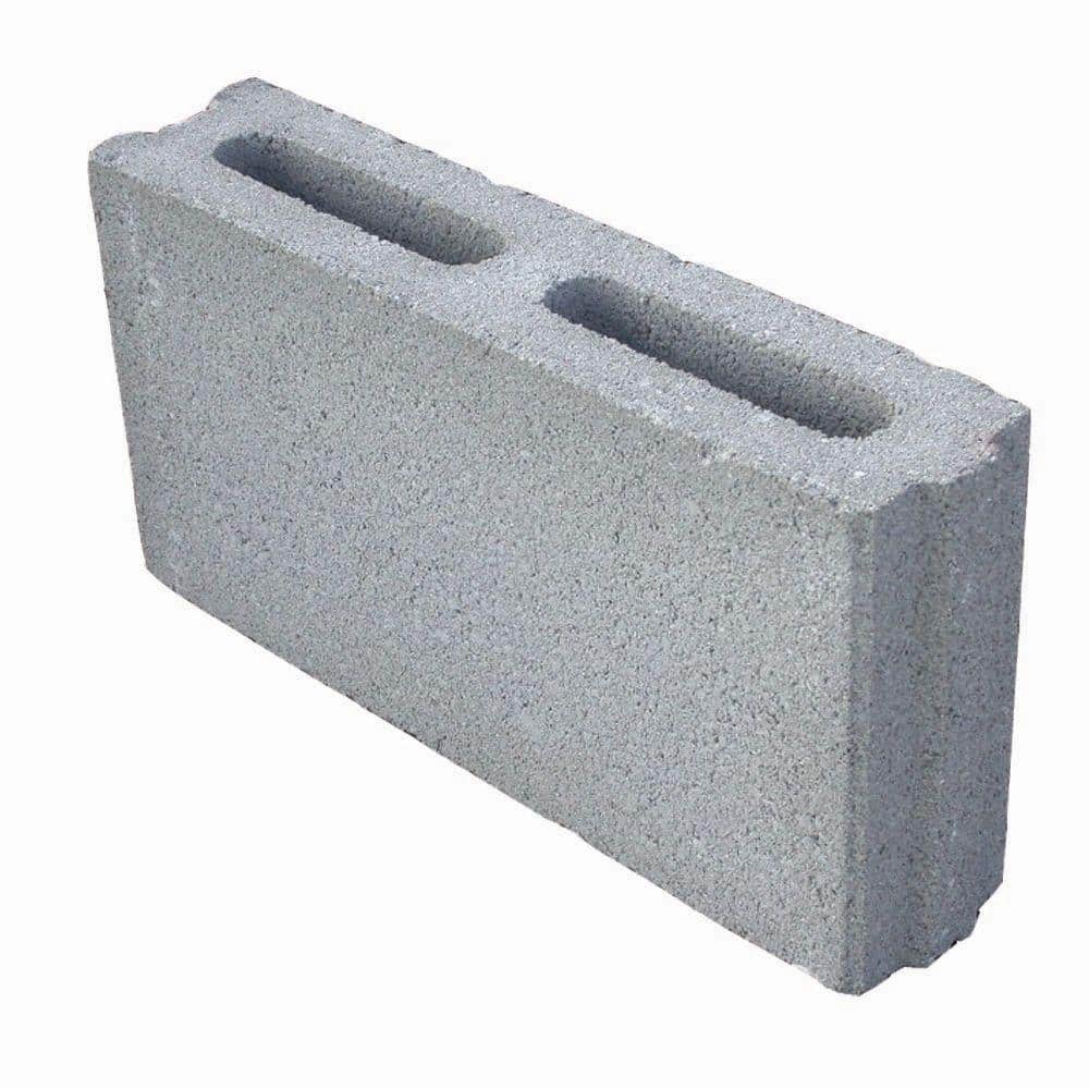 16 in. x 8 in. x 4 in. Concrete Block-30103880 - The Home Depot