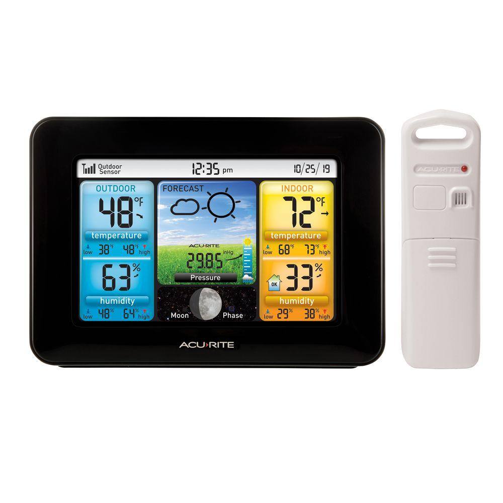AcuRite Color Weather Station-02077M - The Home Depot