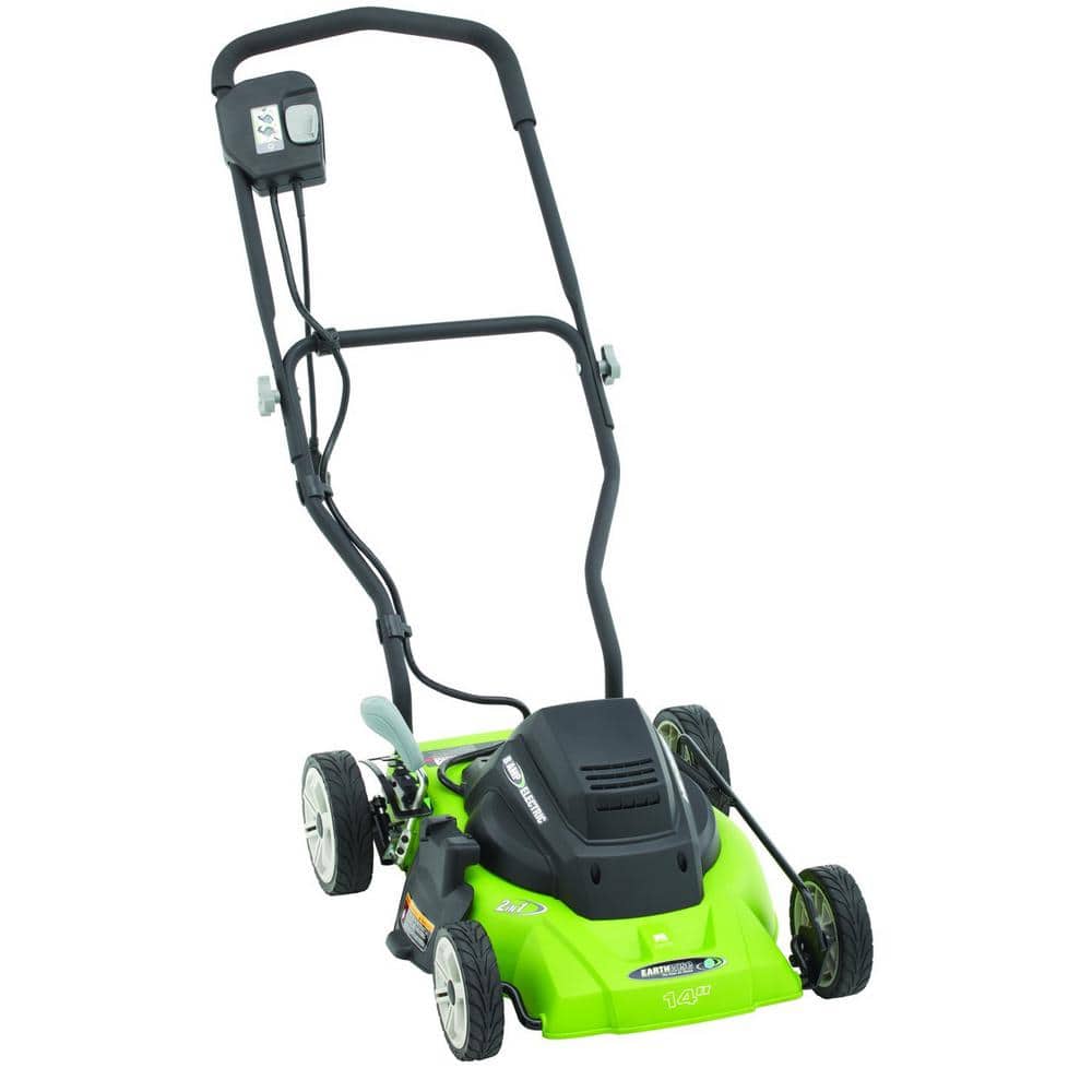 Earthwise 14 in. 120Volt Corded Electric Lawn Mower50214 The Home Depot