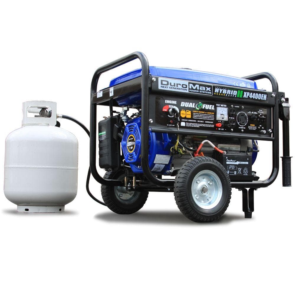 Which is more energy-efficient, a propane or gas generator?