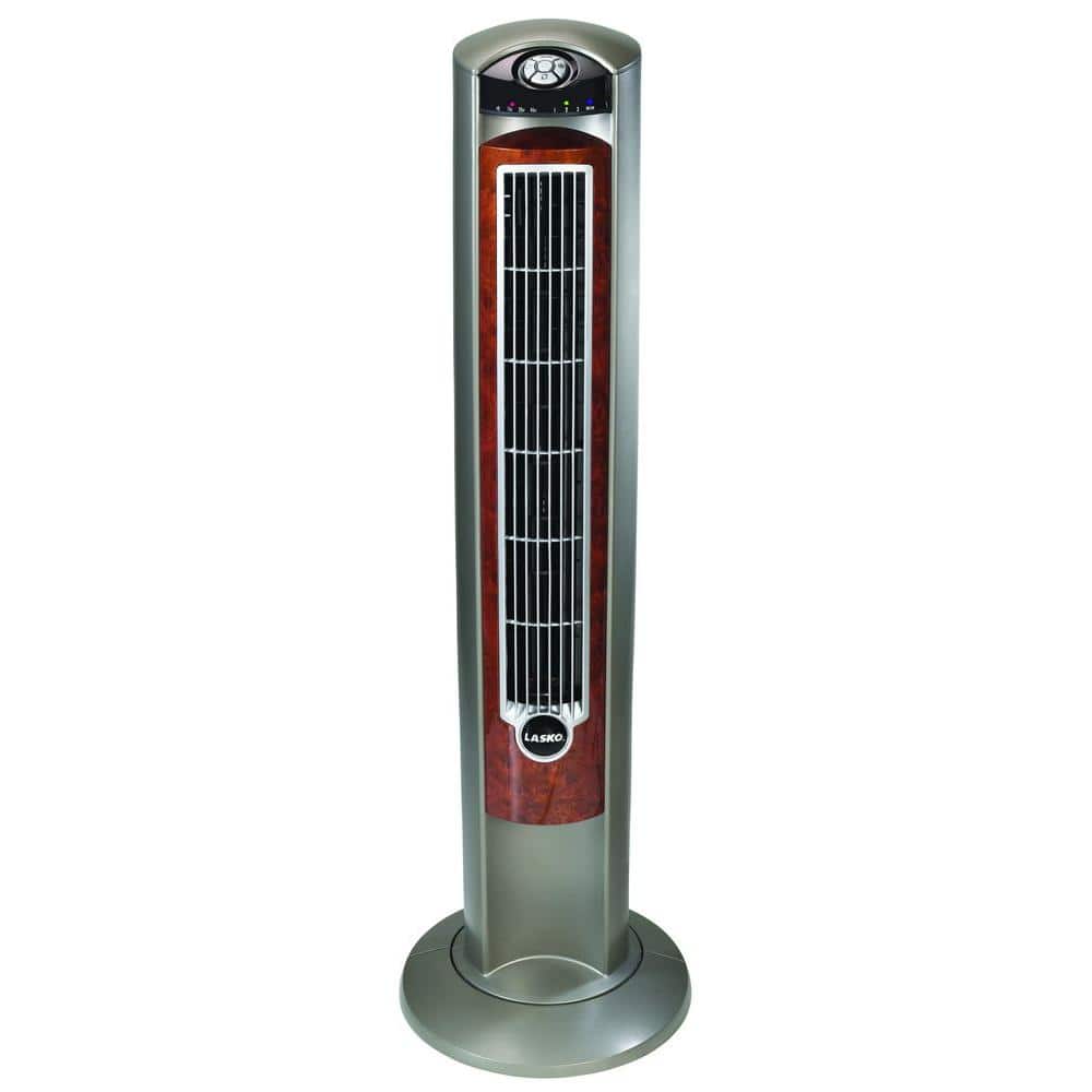 ... in. Oscillating Tower Fan with Fresh Air Ionizer-2554 - The Home Depot