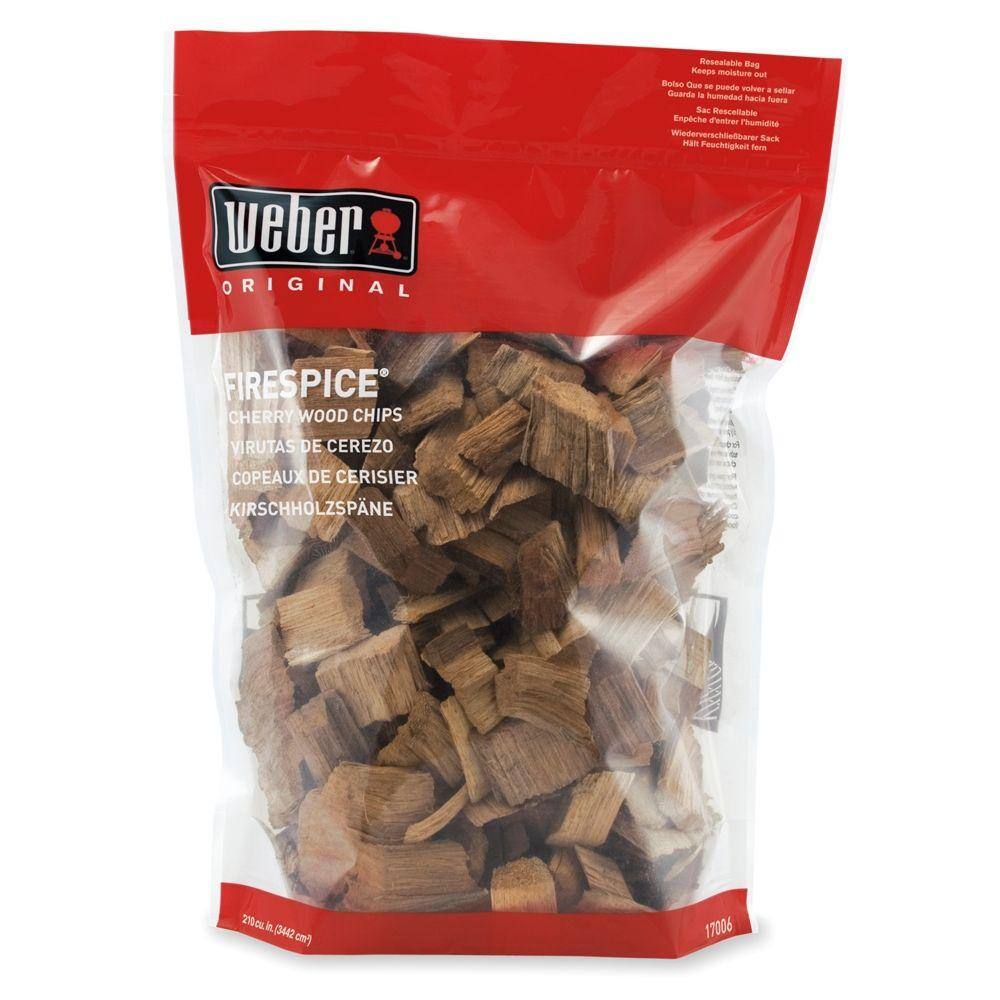 UPC 077924001116 product image for Weber Grill Tools Firespice Cherry Wood Chips 17006 | upcitemdb.com