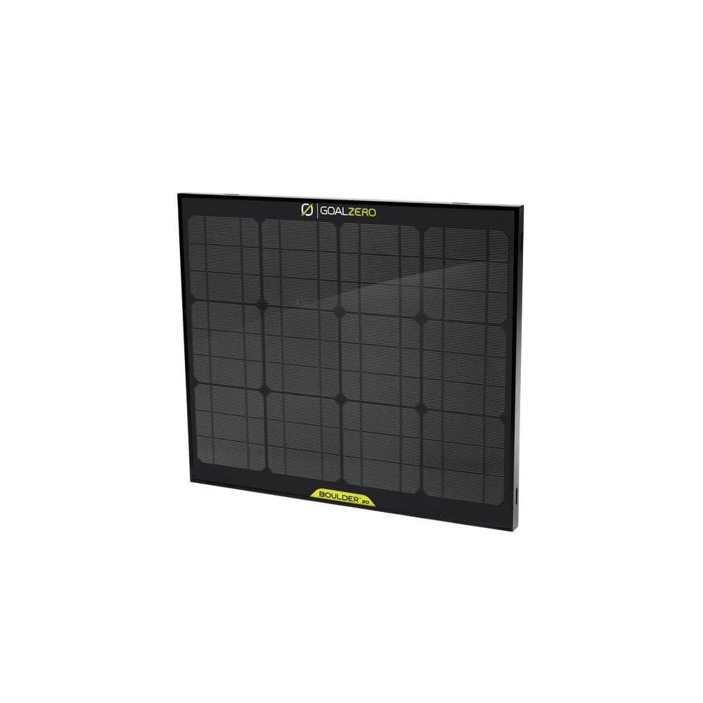  30-Watt Monocrystalline Silicon Solar Panel-32201 - The Home Depot
