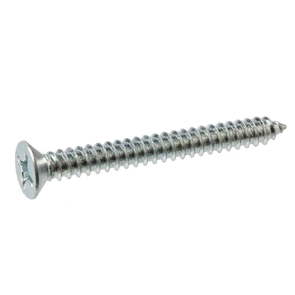 #8 x 3/4 Pan Head Sheet Metal Screws Stainless Steel Slotted Drive Qty 2500