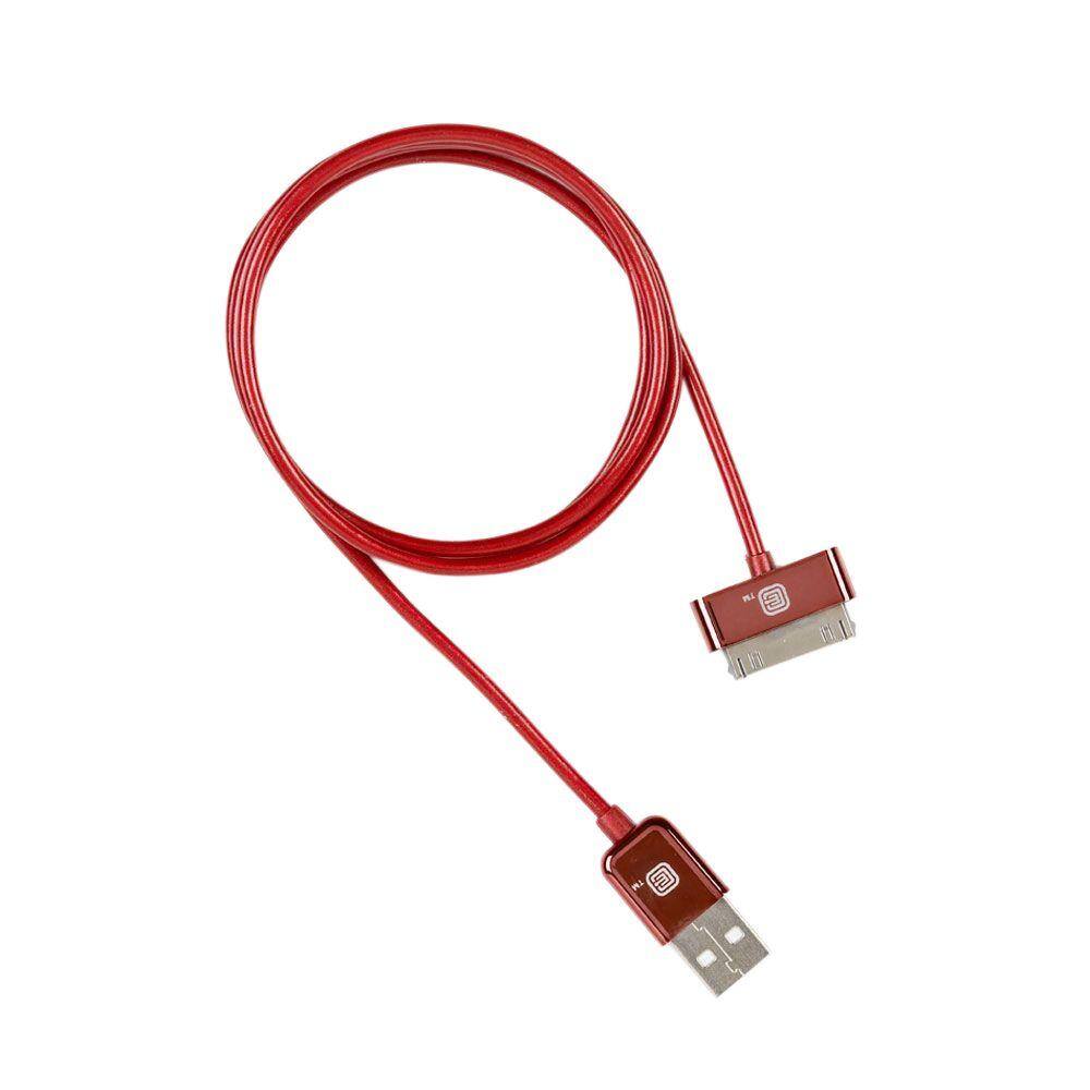 UPC 887429000107 product image for CE TECH USB Cables 3 ft. USB to 30-Pin Charging Cable - Red HD0101-R | upcitemdb.com