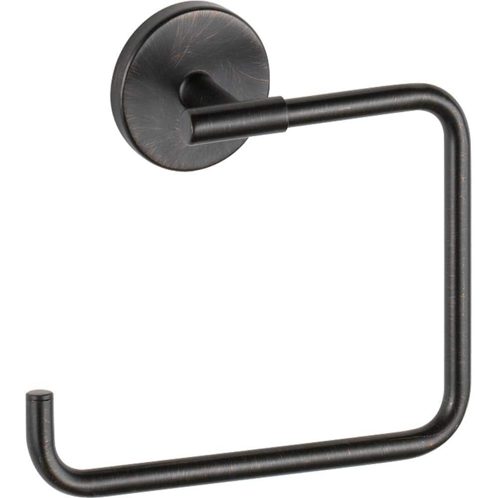 Delta Trinsic Towel Ring in Bronze759460RB The Home Depot